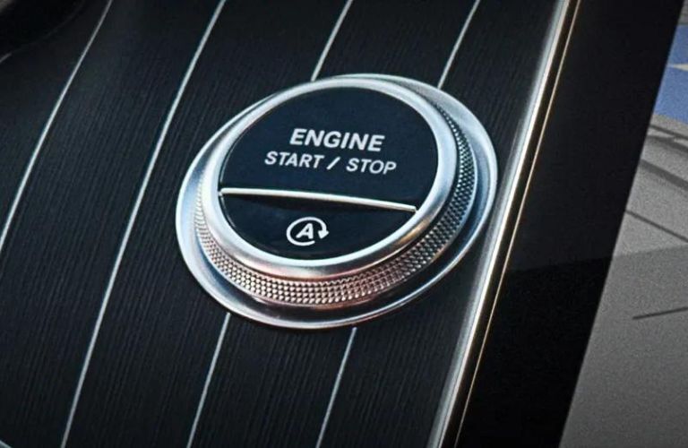 the engine start/stop button of the 2024 Mercedes-Benz AMG C 43 4MATIC Sedan