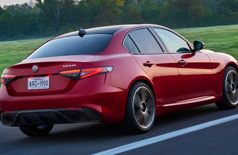 2024 Alfa Romeo Giulia back and side view