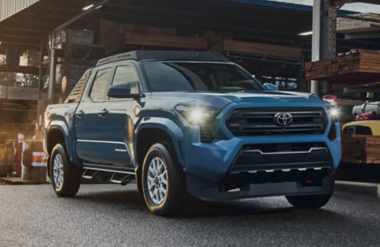2026 Toyota Tacoma side and front view
