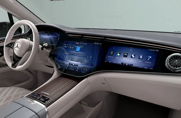 2024 Mercedes-Benz EQS 450+ SUV infotainment display