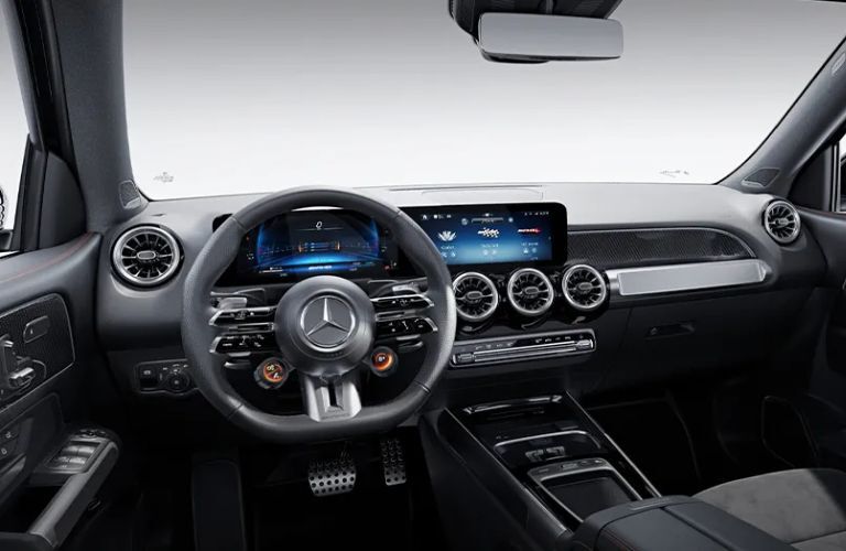 dashboard view of the 2026 Mercedes-AMG® GLB 35 SUV