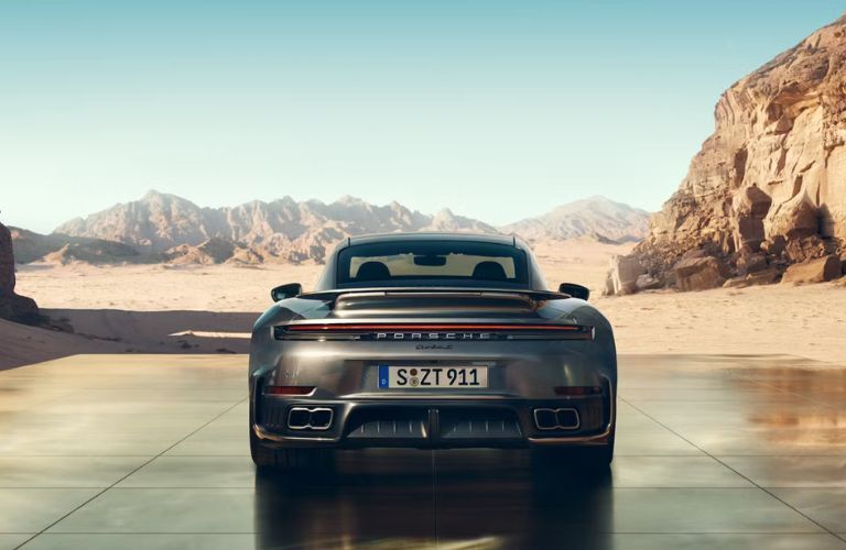 2026 Porsche 911 Turbo S exterior rear view