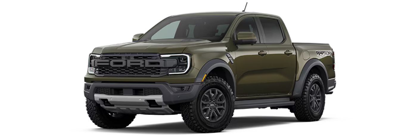 2026 Ford Ranger Raptor on white background