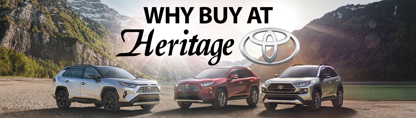 Why Buy at at Heritage Toyota