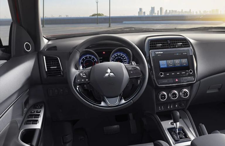 dashboard view of the 2024 Mitsubishi RVR