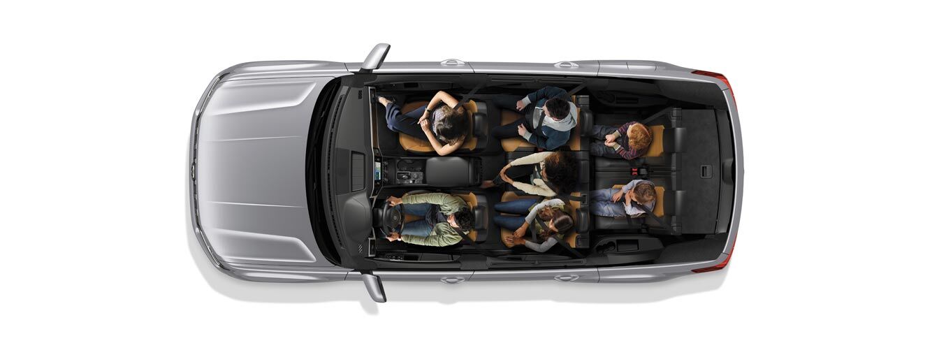 Volkswagen Atlas and its 96.8 cubic feet of cargo space