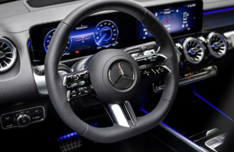 Interior of the 2024 Mercedes Benz EQB
