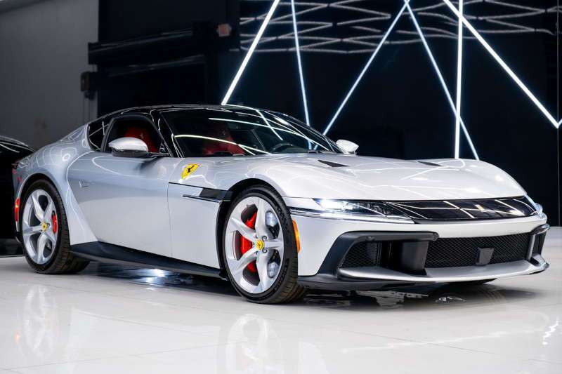 A front quarter exterior view of the 2025 Ferrari 12Cilindri