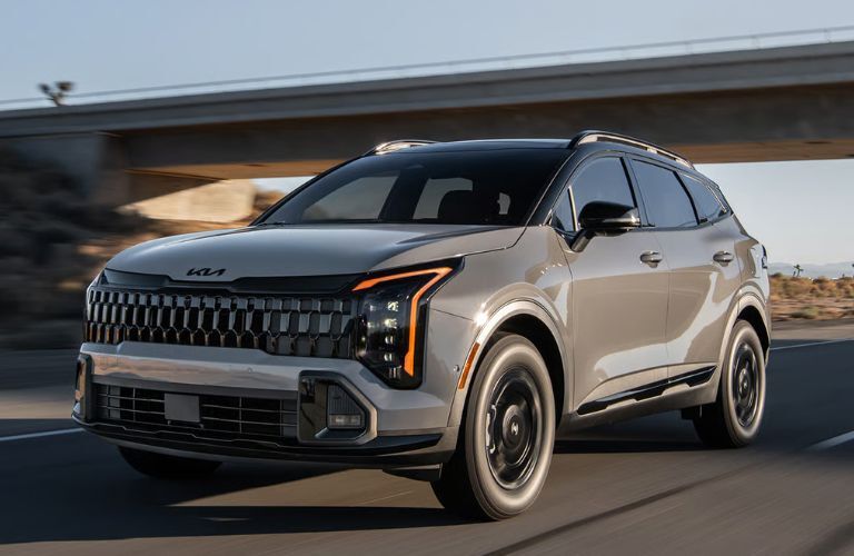 2026 Kia Sportage front and side view