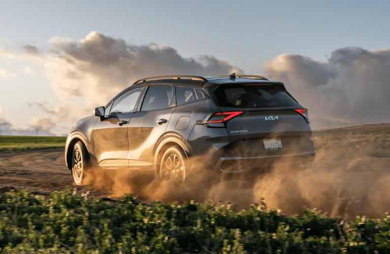 Back view of the 2024 Kia Sportage