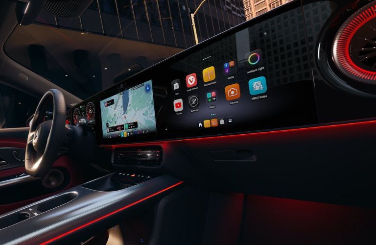 2027 Mercedes-Benz CLA Sedan widescreen dash