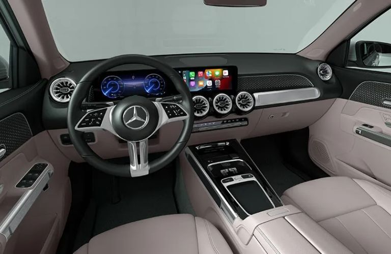 2025 Mercedes-Benz EQB SUV interior front dash