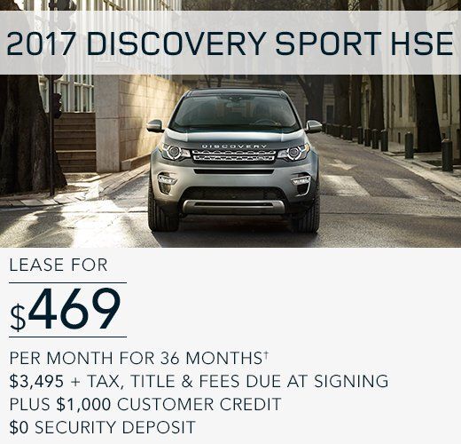 2017 Discovery Sport HSE Special Offers