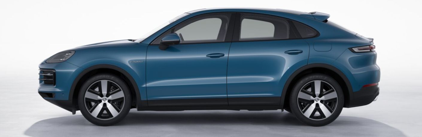 2025 Porsche Cayenne E-Hybrid Coupe exterior side view