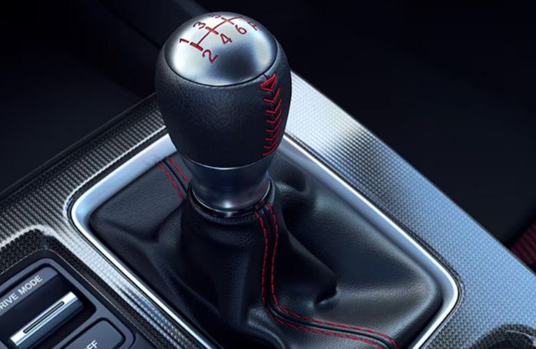 gear shift knob of the 2026 Honda Civic Si