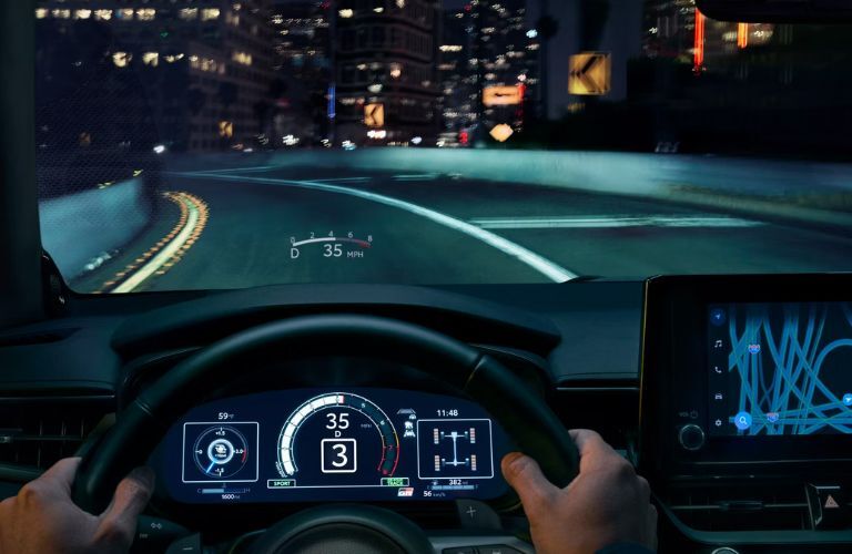 Heads-up Display in the 2025 Toyota GR Corolla