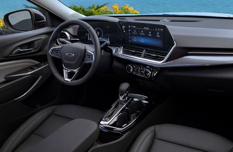 dashboard view of the 2024 Chevrolet Trax