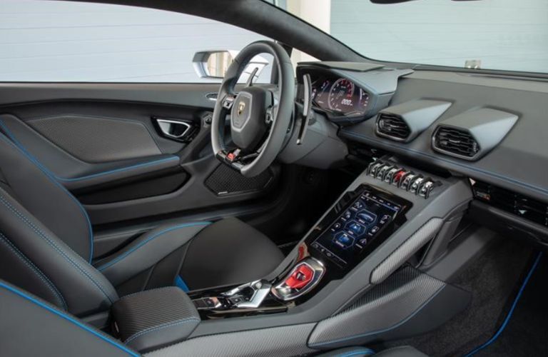 2022 Lmaborghini Huracan STO interior front dash