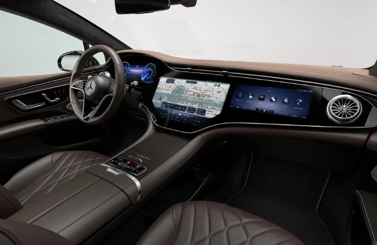 dashboard view of the 2026 Mercedes-Benz EQS Sedan