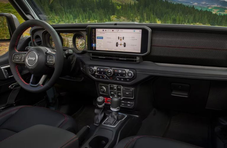 2025 Jeep Gladiator interior front dash