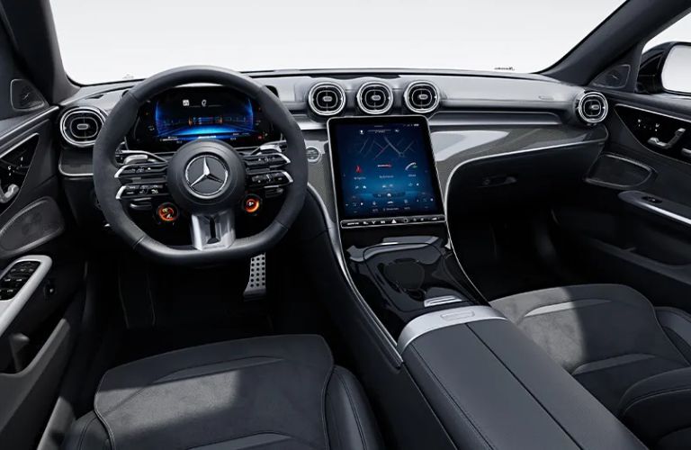 2024 Mercedes-Benz AMG C 63 S E PERFORMANCE Sedan interior front dash