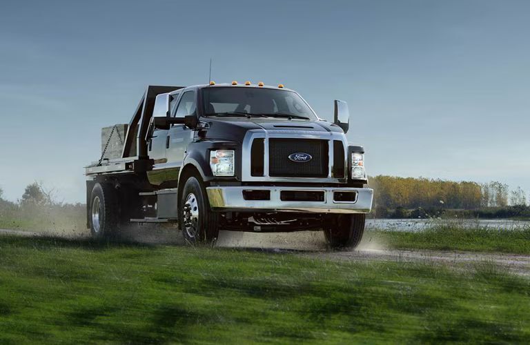 2025 Ford F-650 front view on grass