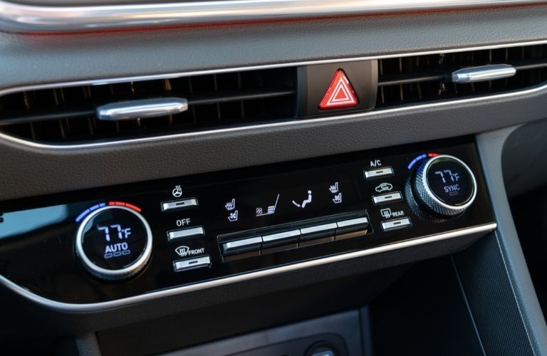 2021 Hyundai Sonata climate control system