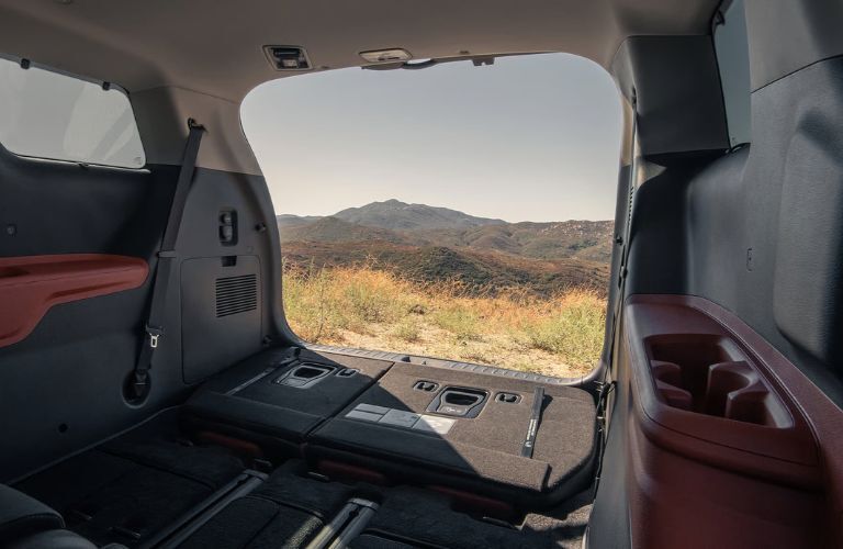 2026 Kia Carnival rear cargo space