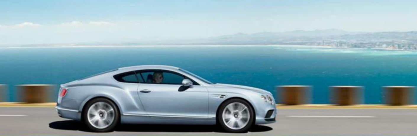 side view of the Bentley Continental GT W12