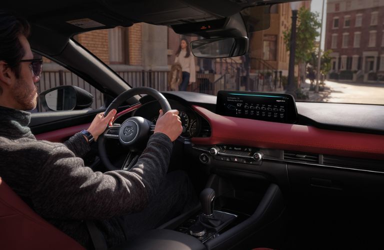2026 Mazda3 Hatchback front interior