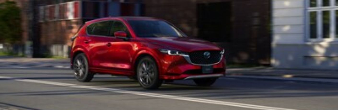 front quarter view of the 2025 Mazda CX-5