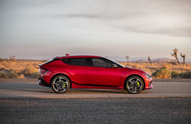 side view of the 2023 Kia EV6