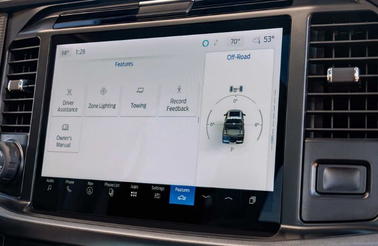 2026 Ford F-150 STX touchscreen display