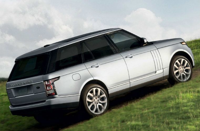 2017 Land Rover Range Rover on green grass