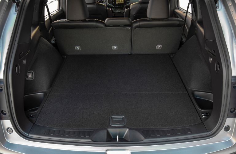 Cargo bay of the 2021 Honda Passport