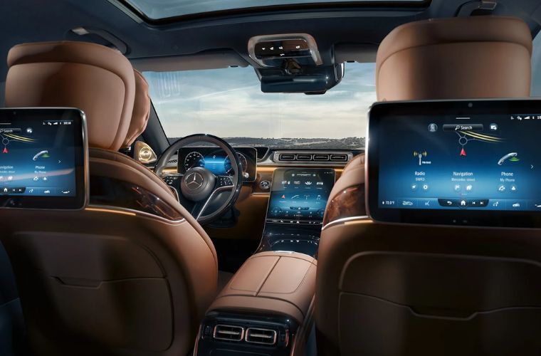 2026 Mercedes-AMG® S 63 E Performance Sedan interior front view