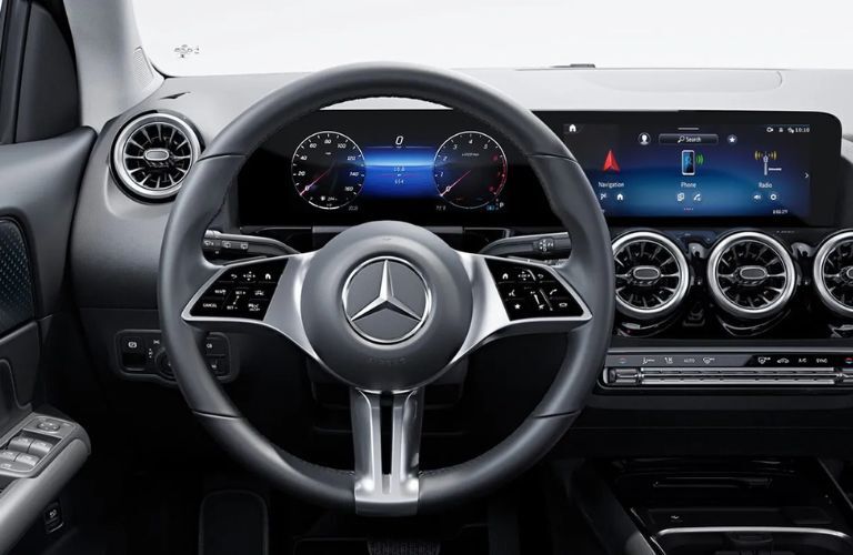 Steering wheel of the 2026 Mercedes-Benz GLA SUV