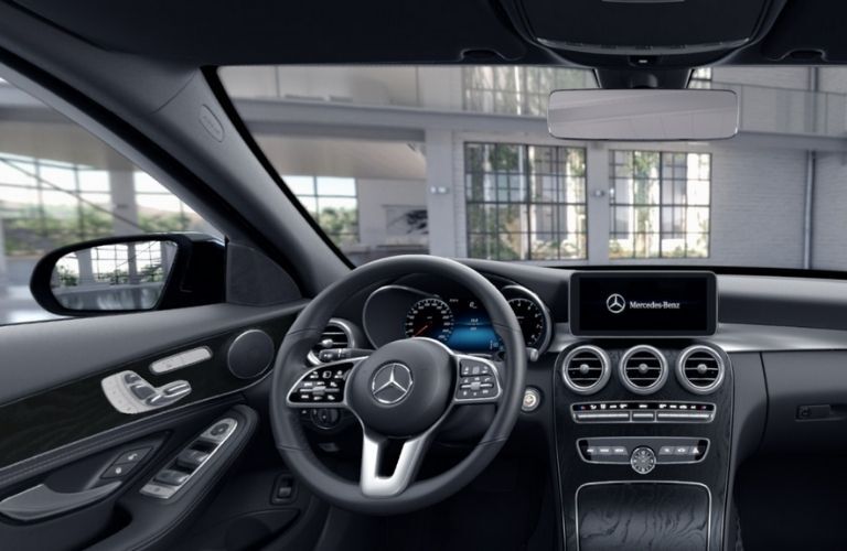 2021 Mercedes-Benz C 300 Sedan front interior