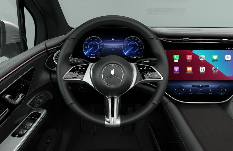 2026 Mercedes-Benz EQE SUV touchscreen display