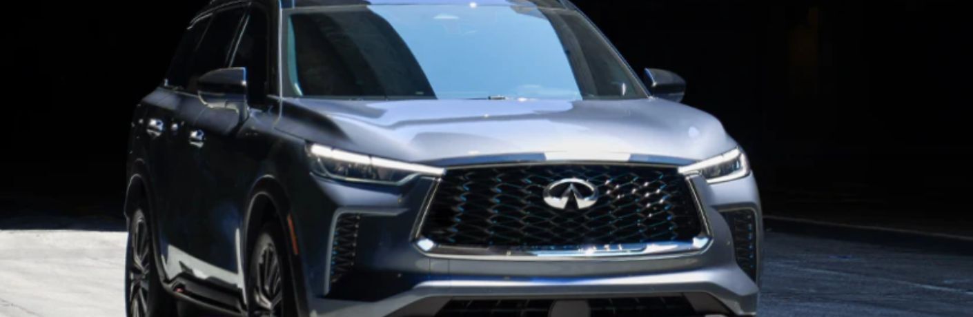 front view of an INFINITI vehicle