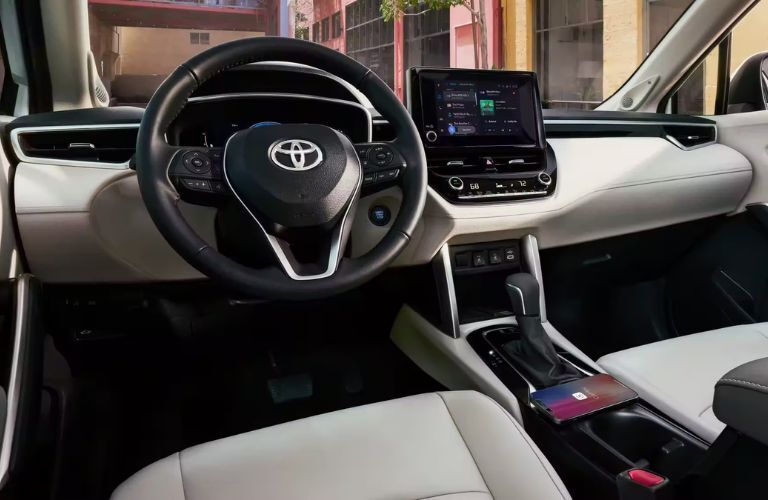 2023 Toyota Corolla Cross front interior
