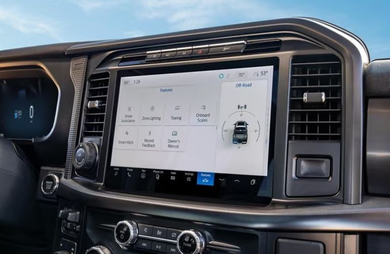 2025 Ford F-150 STX touchscreen display