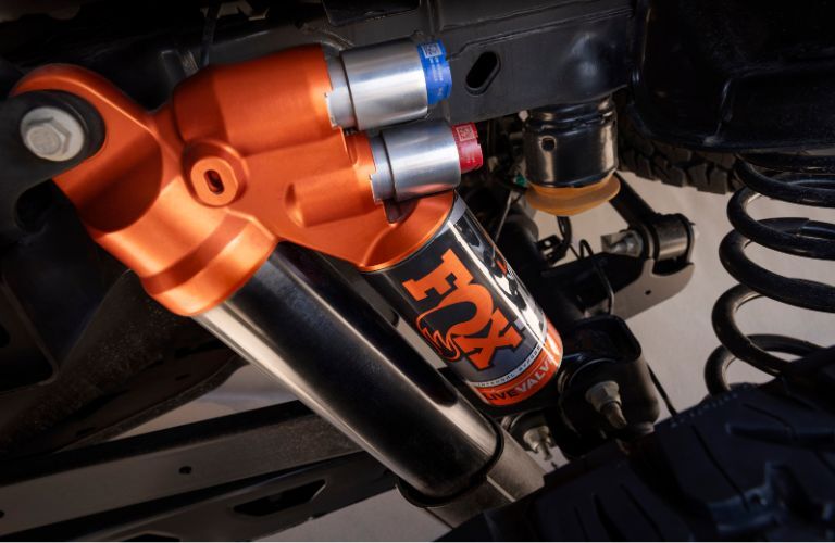 2024 Ford F-150 Raptor shocks close up