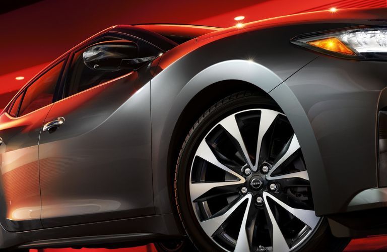 One grey color 2022 Nissan Maxima vehicle is shown