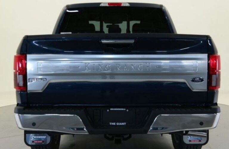 Rear shot of Ford F-150 King Ranch at Sherwood Ford