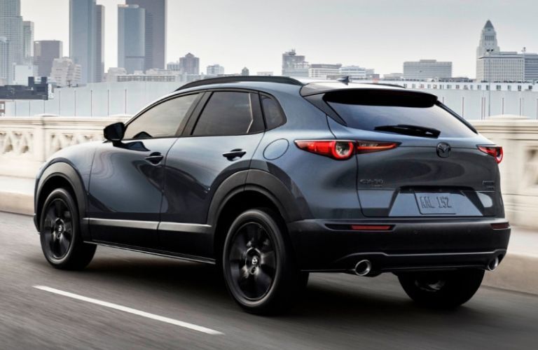 2026 Mazda CX-30 side and back view