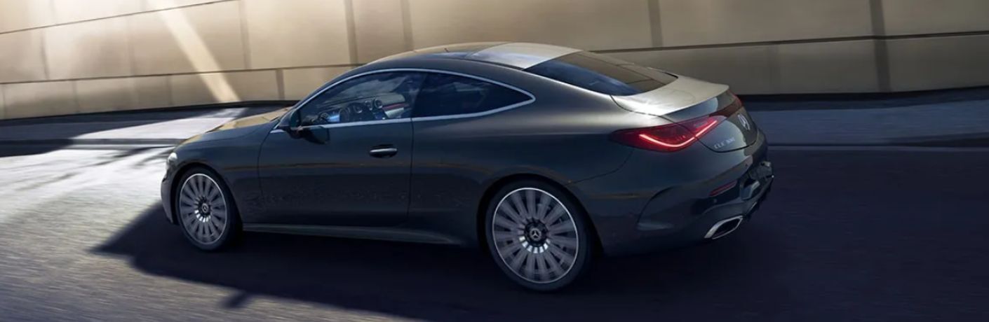 side view of a Mercedes-Benz Coupe