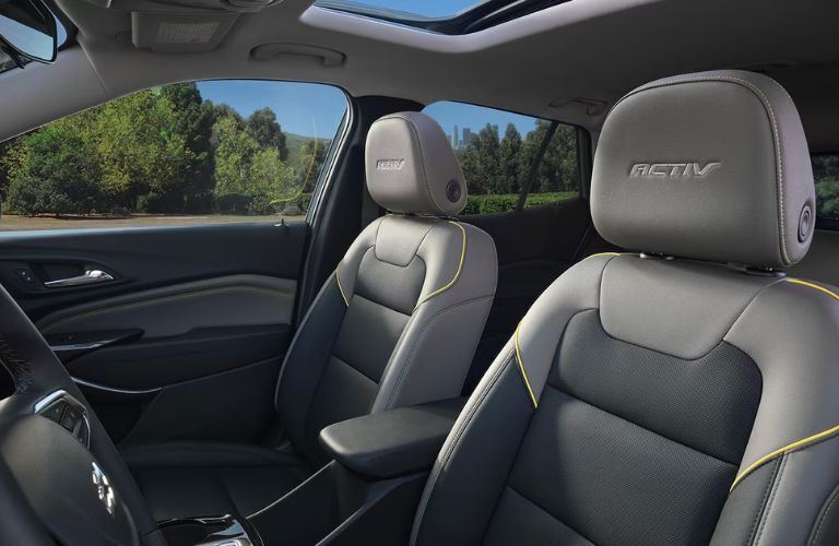 front seat view of the 2024 Chevrolet Trax
