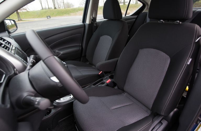 Interior of the 2018 Nissan Versa