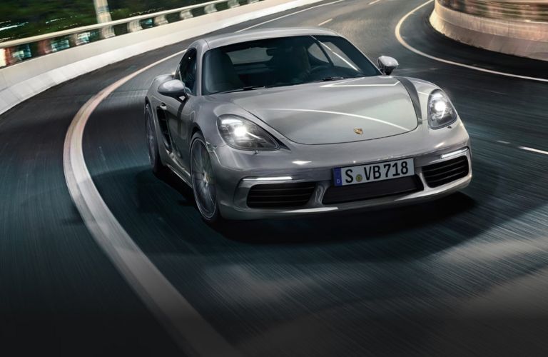 front view of a Porsche